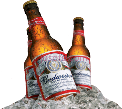 百威啤酒,budweiser logo bottle PNG