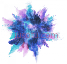 飞溅粉末爆炸PNG