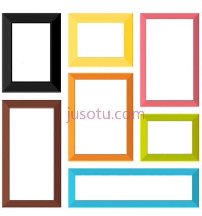 墙拼贴,frames wall collage PNG