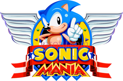 刺猬索尼克,fundo sonic mania logo PNG