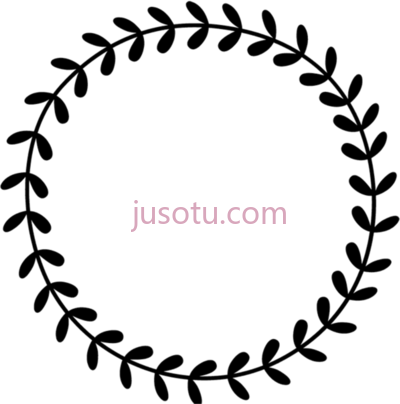 藤蔓花环,frame leaves vines wreath circle round 2 corinthians 12 9 10 PNG