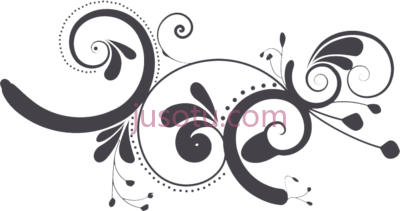 黑色漩涡,white swirls PNG
