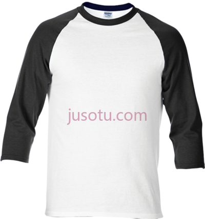 衬衫T恤,blank raglan t shirt PNG