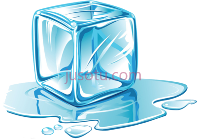 冰块融化,ice cube melting PNG