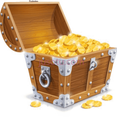 财宝箱,treasure chest PNG