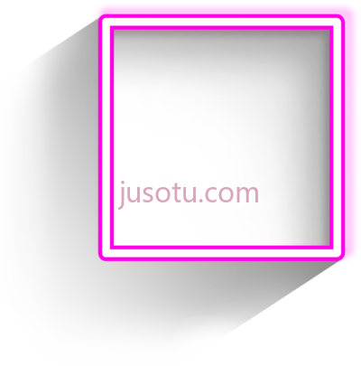 方形边框粉色,square frame pink border geometric PNG