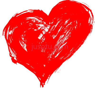 手绘心形,hand drawn heart PNG