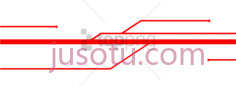 红色抽象线PNG