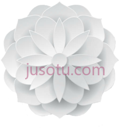 白纸花PNG