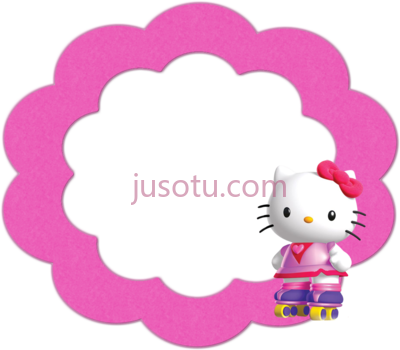 凯蒂猫,hellokitty hello kitty frame PNG