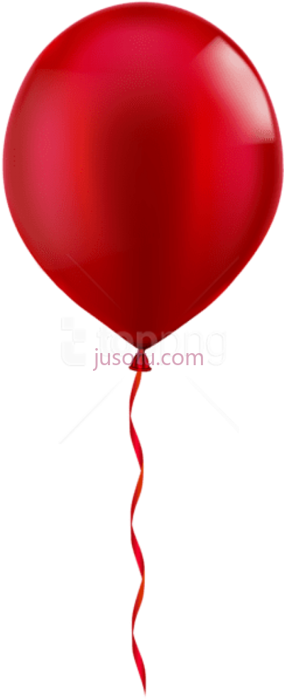 红气球,single red PNG