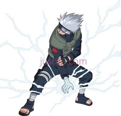 旗木卡卡西,kakashi chidori PNG