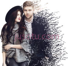 男女时装模特PNG