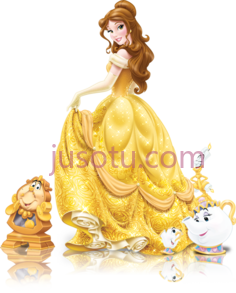 美女公主与野兽PNG