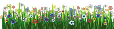 草地花园,grass ground garden cartoon PNG