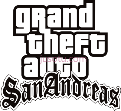 徽标,grand theft auto san andreas logo PNG