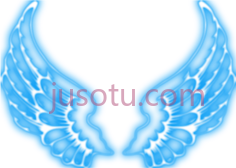 霓虹翅膀PNG