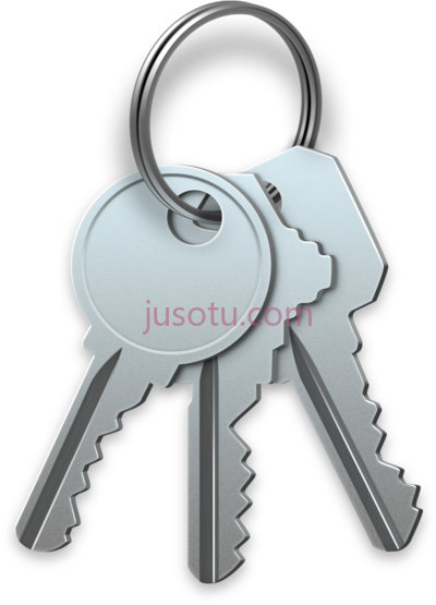 钥匙,llaves macos keychain PNG