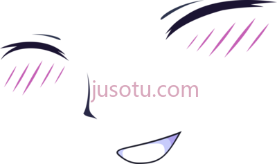 腮红闭眼,blush anime closed eyes PNG