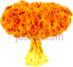 炸弹爆炸,图标 PNG