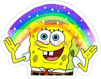海绵宝宝,spongebob squarepants imagination memes para figurinhas PNG