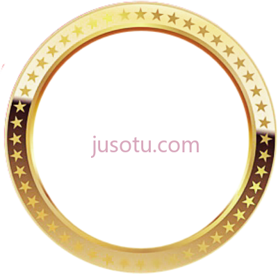 边框,elvissung circle frame gold shiny border PNG