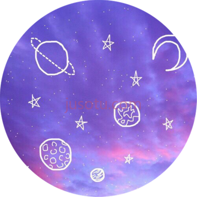 紫色星系,purple galaxy PNG