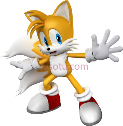刺猬索尼克,tails miles prower PNG