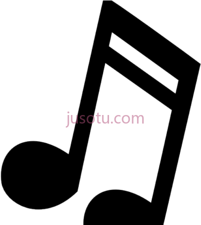 黑白音符,musical notes black white music PNG