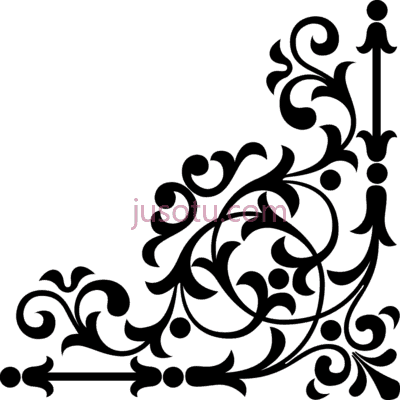 花式边角,fancy corner left bottom right PNG