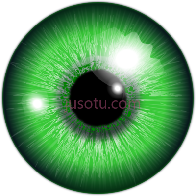绿眼球,green eye ball PNG