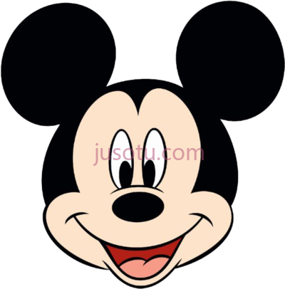 米老鼠脸,mickey mouse face PNG