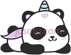 熊猫卡通,可爱 PNG
