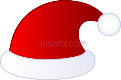 圣诞老人帽,icon santa hat topi claus PNG