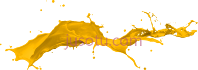 黄色飞溅,yellow color PNG