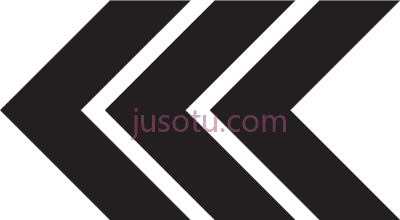 黑色箭头,right click this link arrow shapes PNG