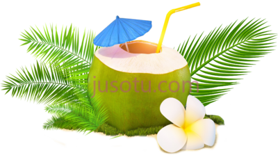 椰子水,trendy coconut water PNG