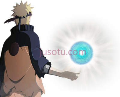 火影忍者漩涡鸣人,render naruto rasengan con PNG