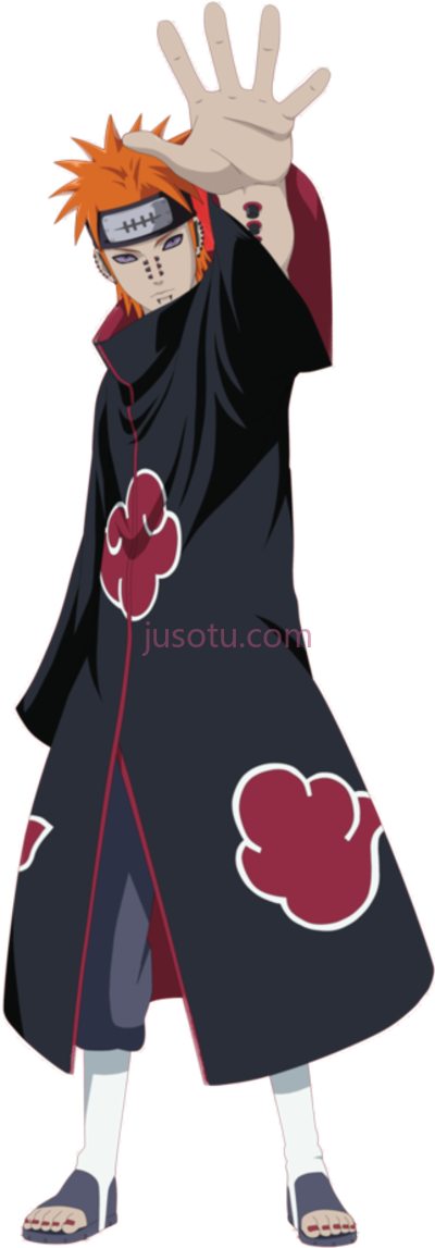 火影忍者漩涡鸣人,pain naruto akatsuki PNG