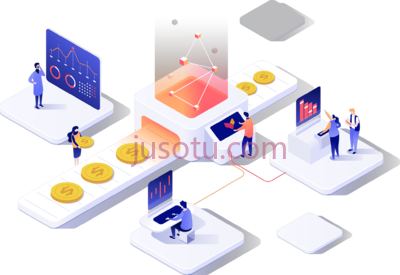 软件开发,revolution web development isometric PNG