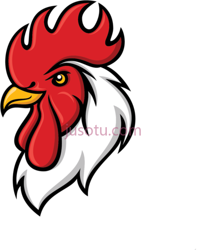 公鸡,angry rooster logo PNG