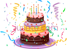 快乐蛋糕PNG